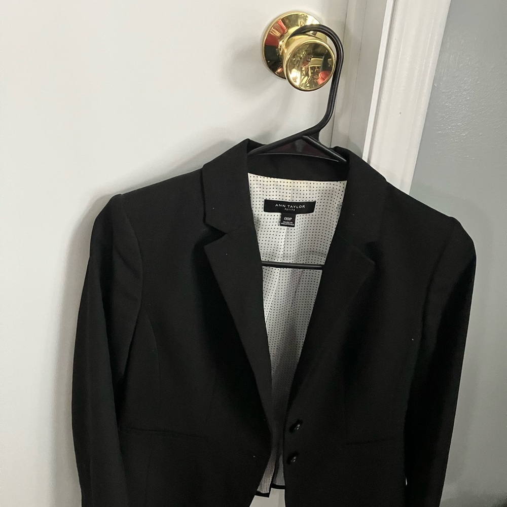 Black Ann Taylor Jacket